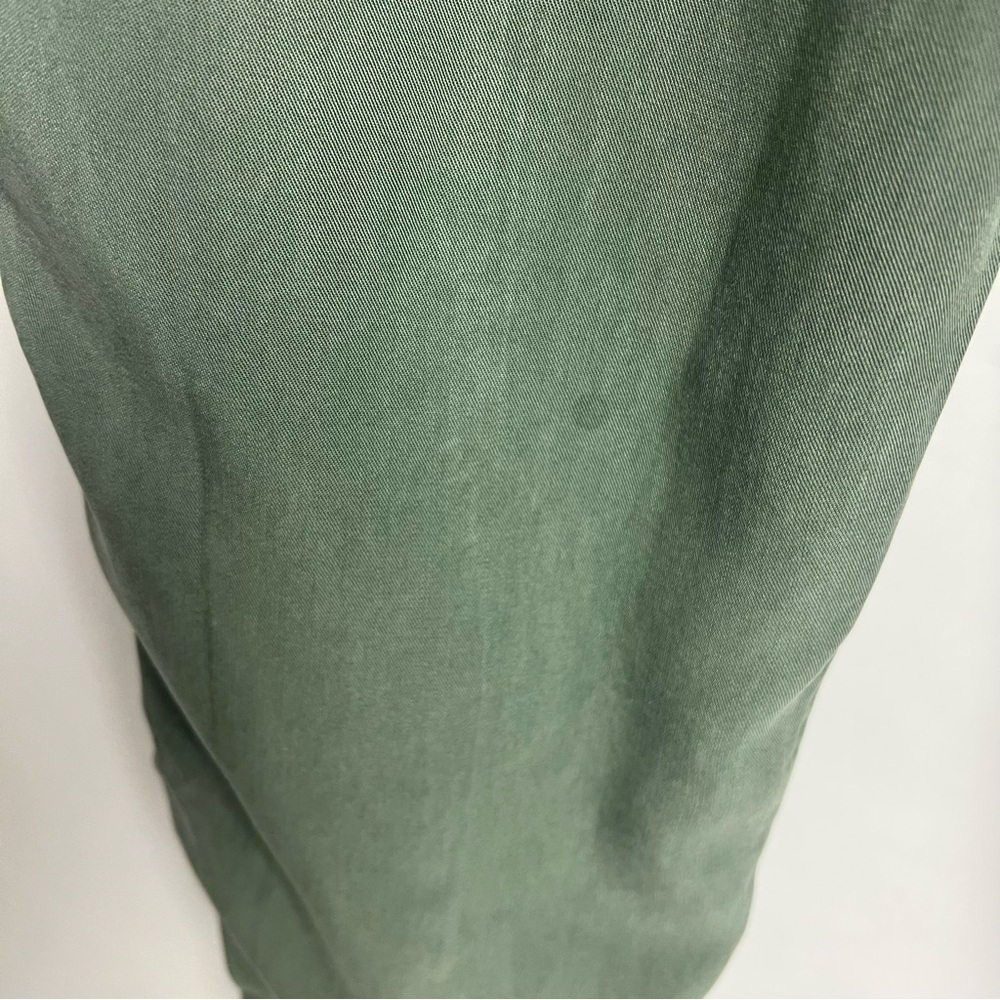 aerie Women’s Casual Pull On Pants Sz XS Green Pockets Elastic Waist Drawstring - Picture 4 of 14